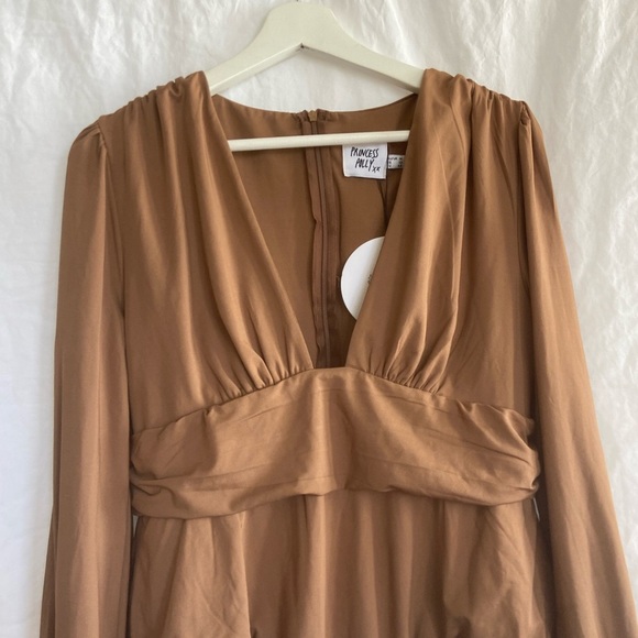 Princess Polly JUDE LONG SLEEVE BODYSUIT
BROWN US size 12 NEW - Picture 12 of 16